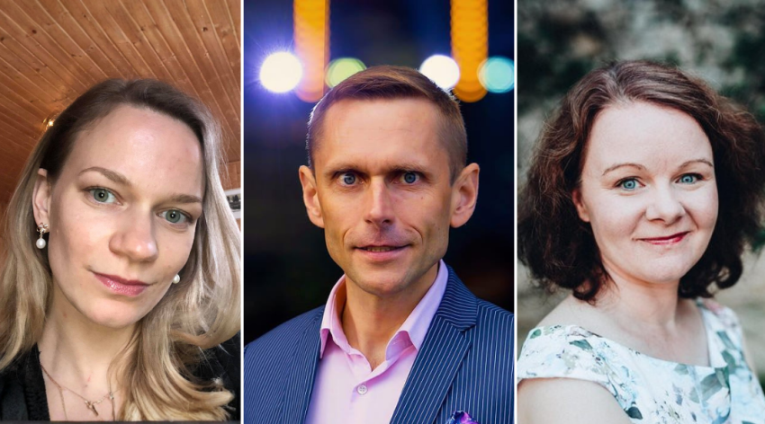 Pildil HAKA eksperdid